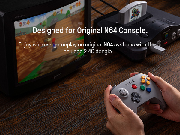 8BitDo N64 2.4G Wireless Gamin - đánh giá và giá Board Game Android