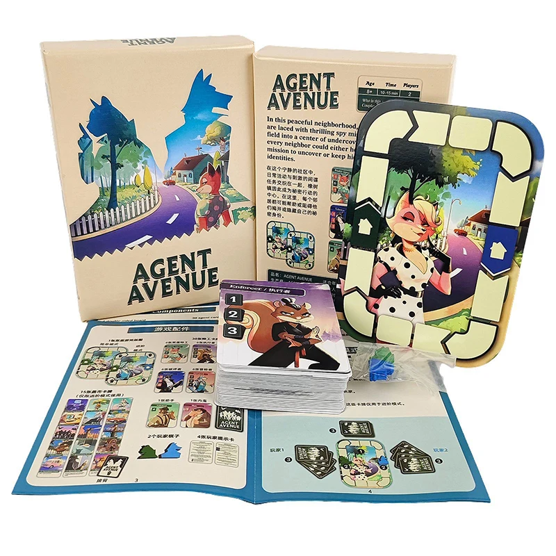 Agent Avenue Board Game Englis - đánh giá và giá Board Game Live