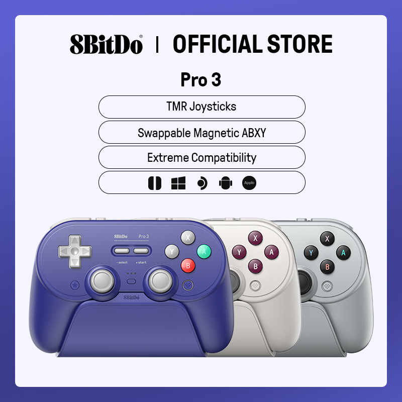 8BitDo Pro 3 Wireless Gaming C - đánh giá và giá Board Game Android